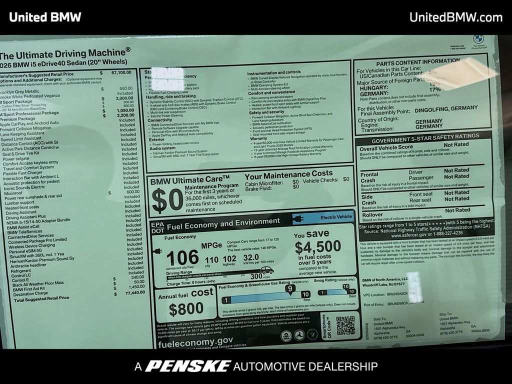 Thumbnail: 2026 BMW i5 - 15