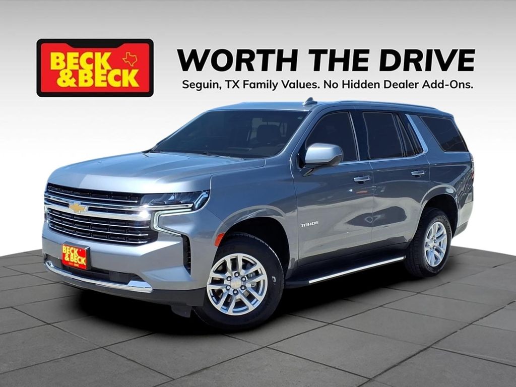 Gray (Satin Steel Metallic) 2021 Chevrolet Tahoe SUV / Crossover 4X2 
