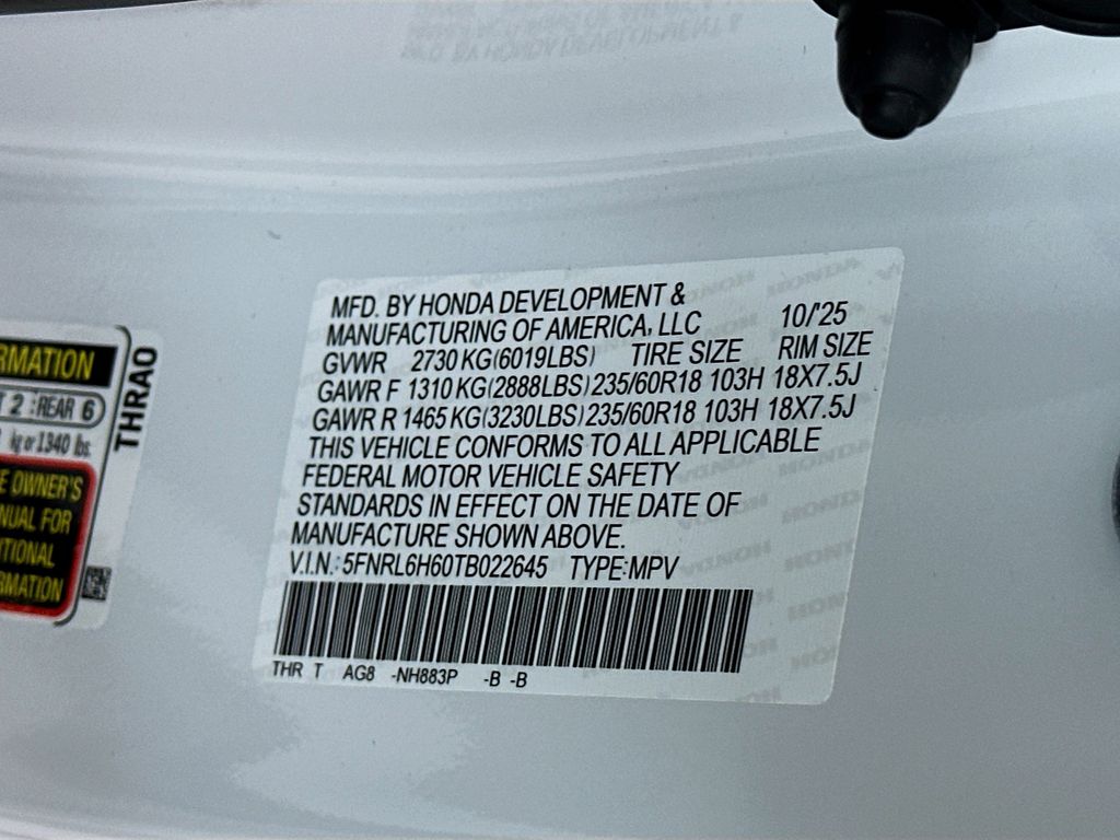 Thumbnail: 2026 Honda Odyssey - 23