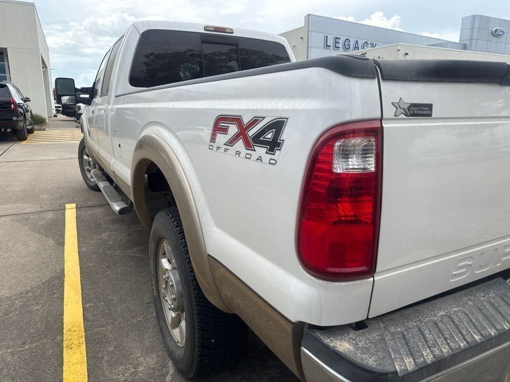 2014 Ford F-350SD Lariat White at Emmons Autoplex