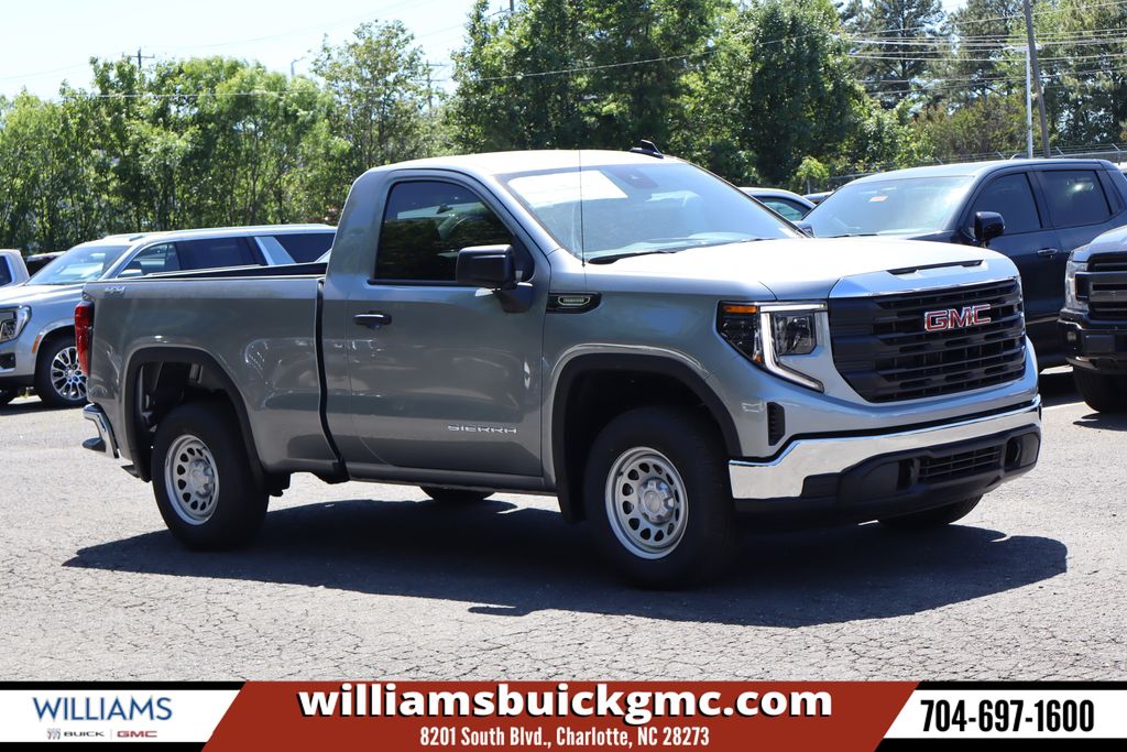 Sterling Metallic 2026 GMC Sierra 1500 Pickup Truck Four-Wheel Drive 8-Speed Automatic