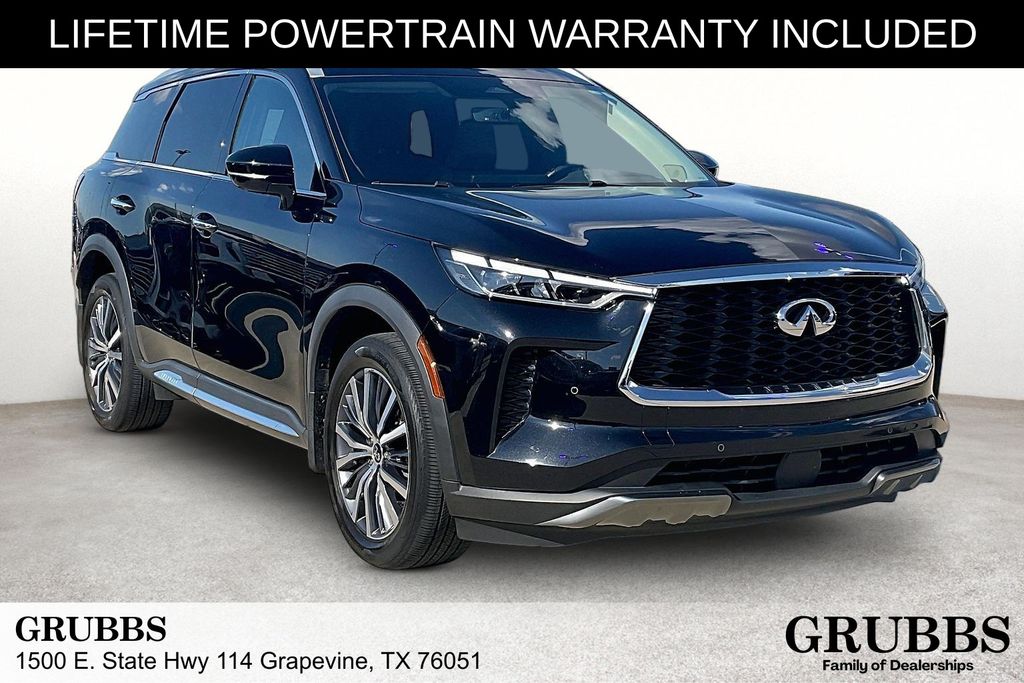 Mineral Black 2023 INFINITI QX60 SUV / Crossover All-Wheel Drive 9-Speed Automatic