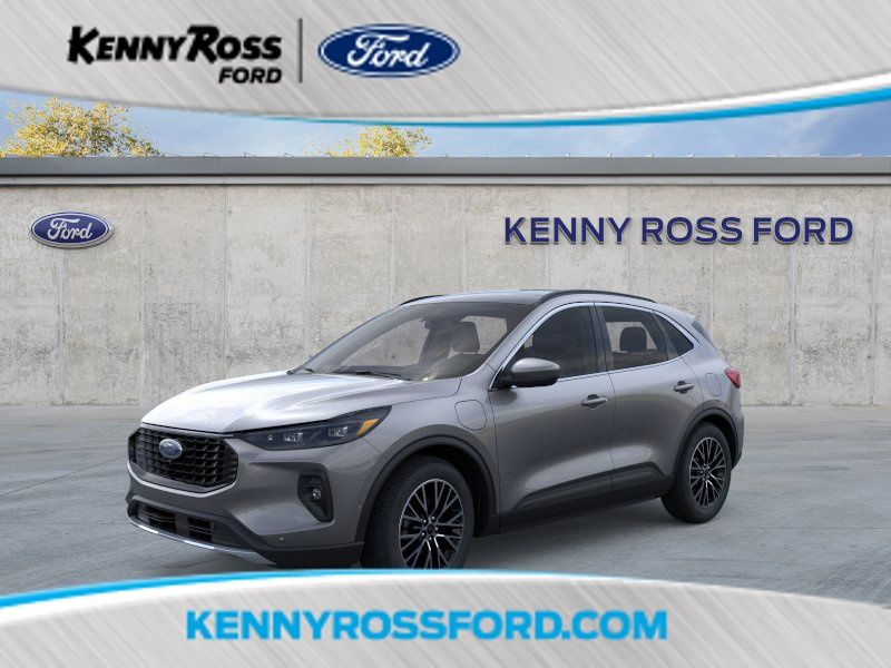 Carbonized Gray Metallic 2024 Ford Escape Hybrid Plug-in SUV / Crossover Front-Wheel Drive Continuously Variable Transmission
