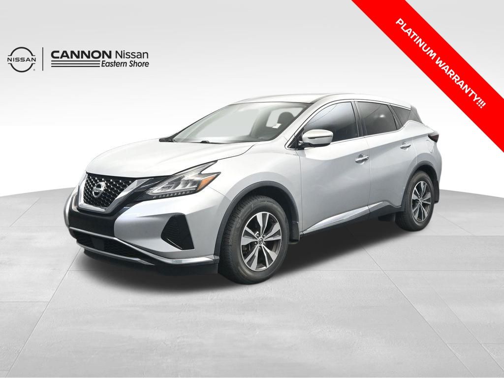 Brilliant Silver Metallic 2020 Nissan Murano SUV / Crossover Front-Wheel Drive Continuously Variable Transmission