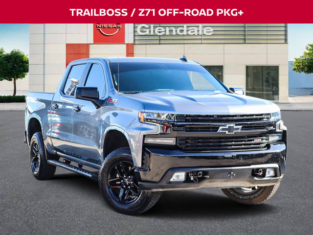 Gray (Satin Steel Metallic) 2021 Chevrolet Silverado 1500 Pickup Truck Four-Wheel Drive Automatic