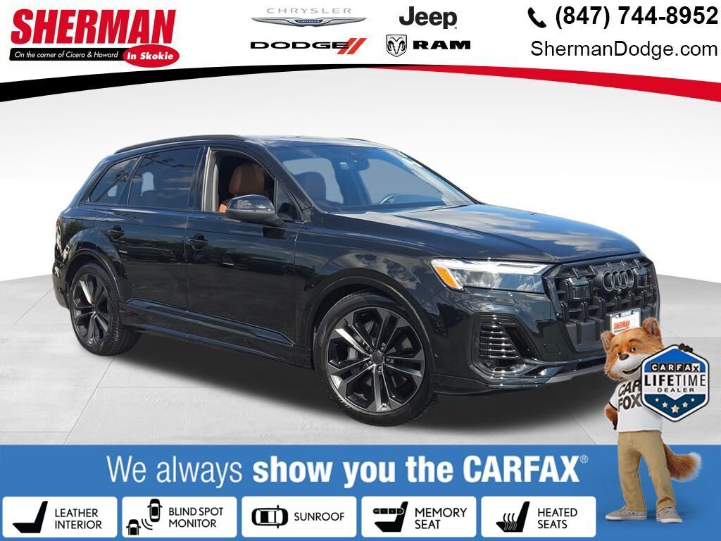 Black Metallic 2026 Audi Q7 SUV / Crossover All-Wheel Drive 8-Speed Automatic