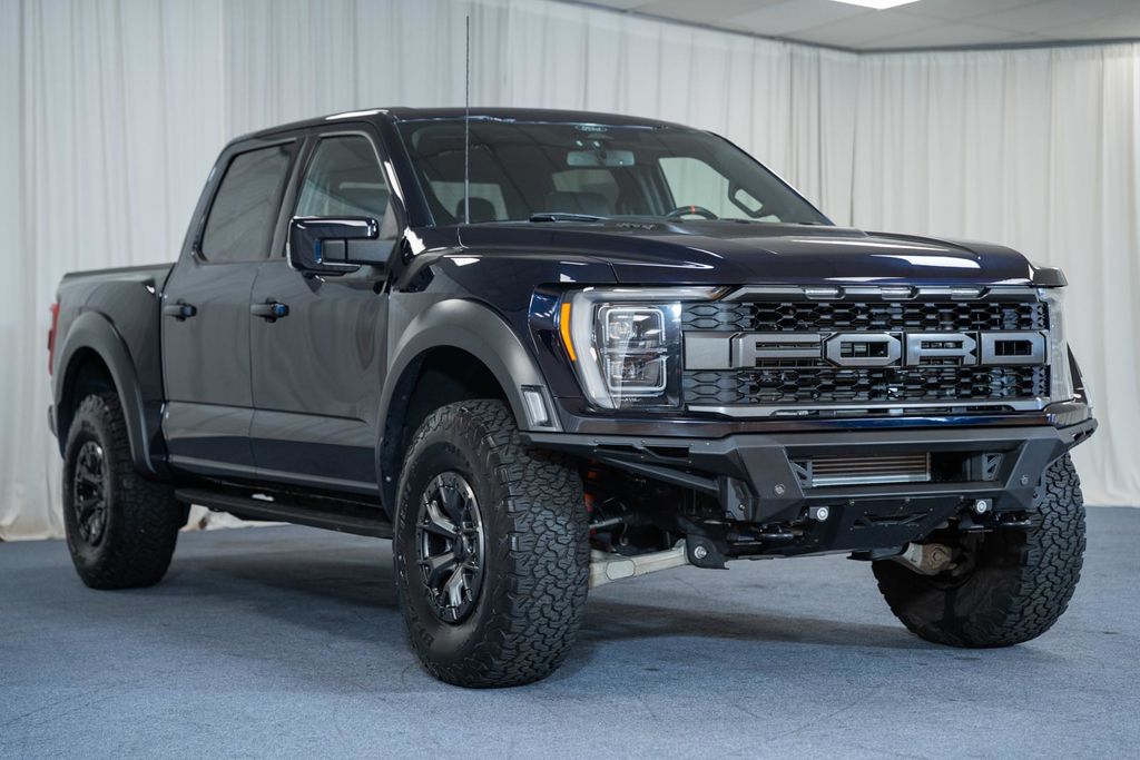 Antimatter Blue Metallic 2022 Ford F-150 Pickup Truck Four-Wheel Drive Automatic