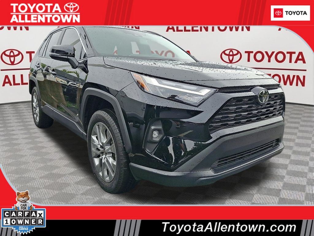 Midnight Black Metallic 2025 Toyota RAV4 SUV / Crossover All-Wheel Drive 8-Speed Automatic