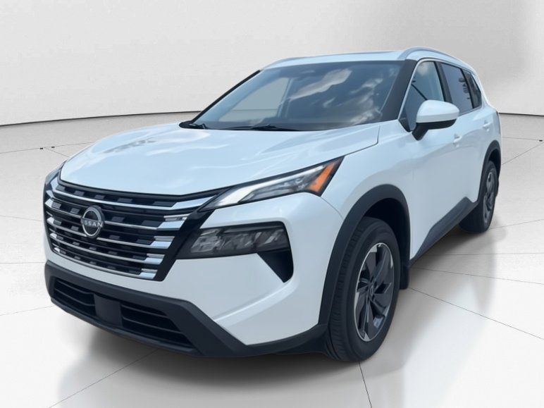 2025 Everest White Pearl Nissan Rogue SV FWD SUV