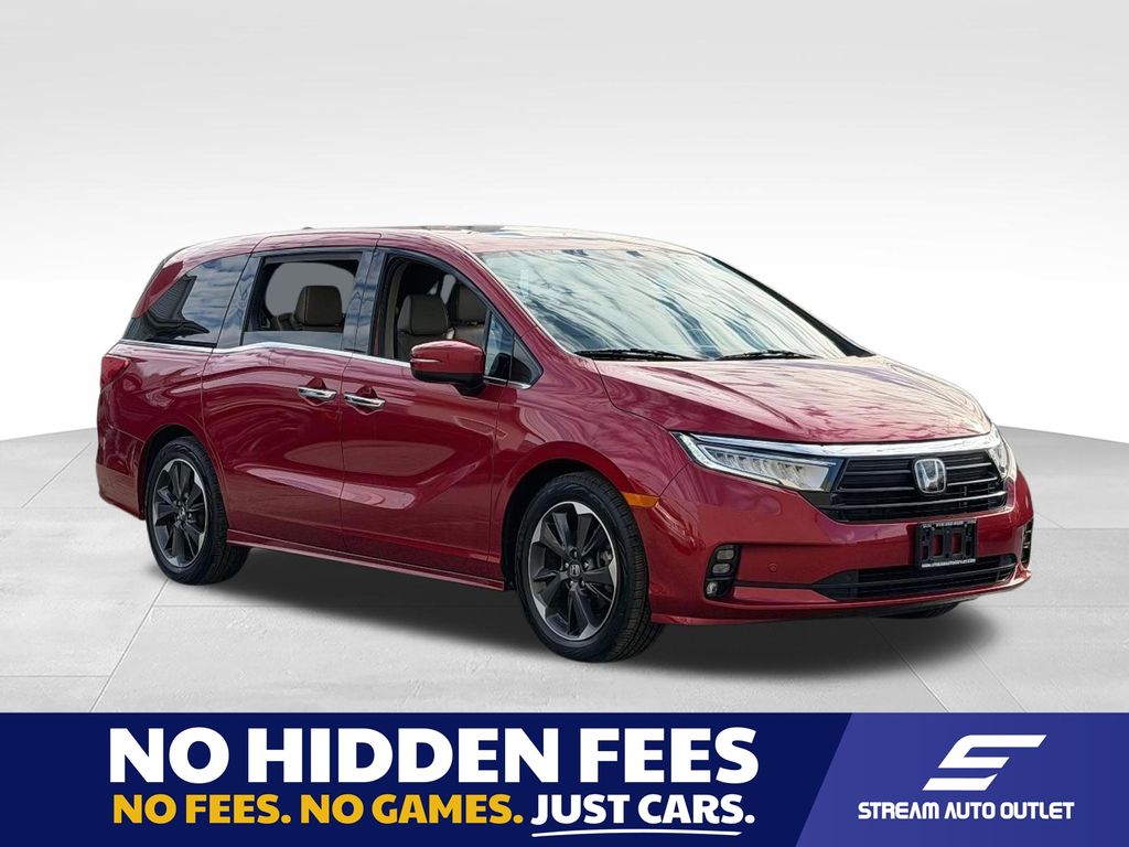 Radiant Red Metallic II 2023 Honda Odyssey Minivan Front-Wheel Drive Automatic