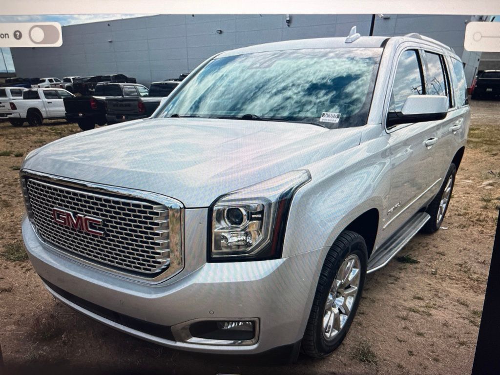 Quicksilver Metallic 2017 GMC Yukon SUV / Crossover Four-Wheel Drive 8-Speed Automatic Overdrive