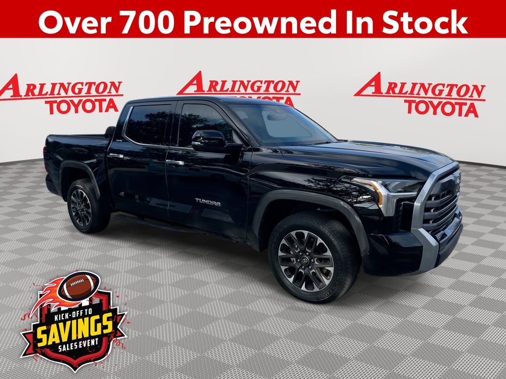 Midnight Black Metallic 2026 Toyota Tundra Pickup Truck Four-Wheel Drive Automatic