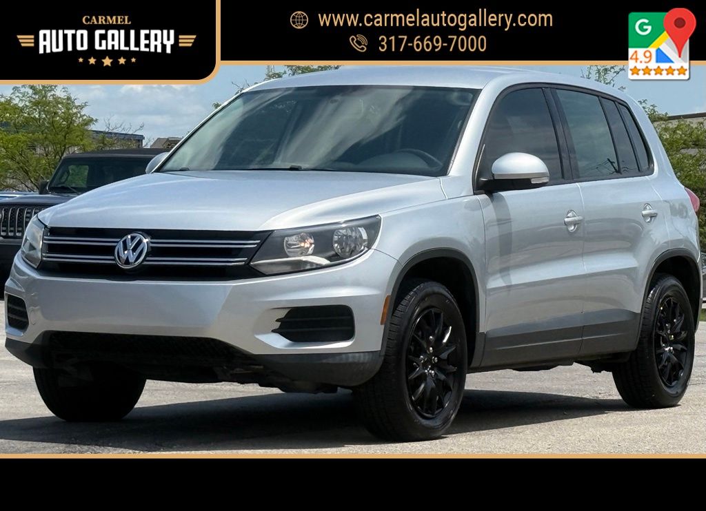 Reflex Silver Metallic 2018 Volkswagen Tiguan SUV / Crossover Front-Wheel Drive 6-Speed Automatic