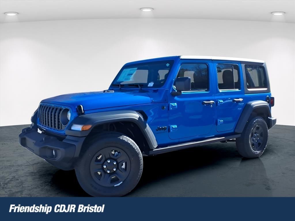 Hydro Blue Pearl Coat 2026 Jeep Wrangler SUV / Crossover Four-Wheel Drive 8-Speed Automatic