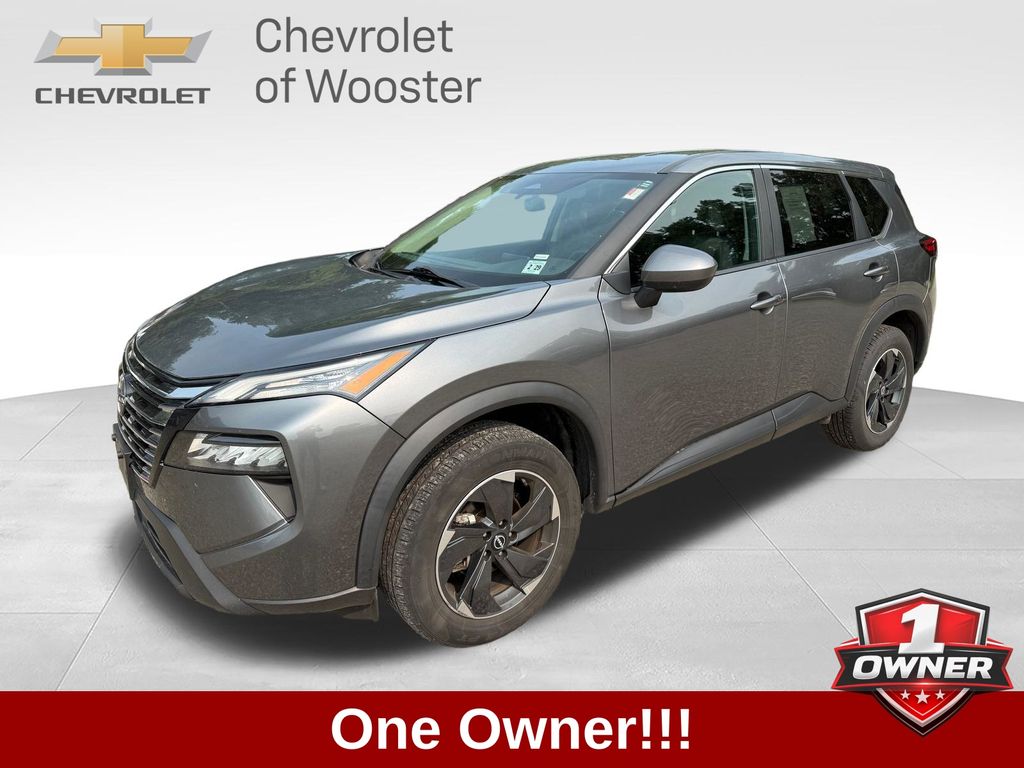 Gray (Gun Metallic) 2024 Nissan Rogue SUV / Crossover All-Wheel Drive Continuously Variable Transmission