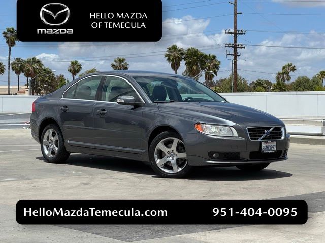 Oyster Gray Metallic 2008 Volvo S80 T6 AWD Sedan All-Wheel Drive 6-Speed Automatic