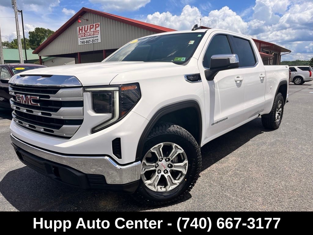 Summit White 2024 GMC Sierra 1500 Pickup Truck Four-Wheel Drive Automatic