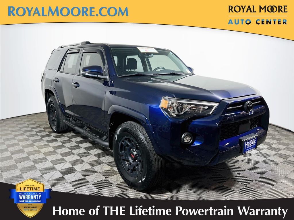 Nautical Blue Metallic 2024 Toyota 4Runner SUV / Crossover Four-Wheel Drive 5-Speed Automatic