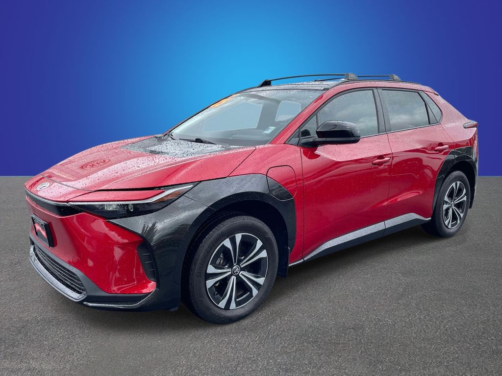 Red 2025 Toyota bZ4X SUV / Crossover Front-Wheel Drive Automatic