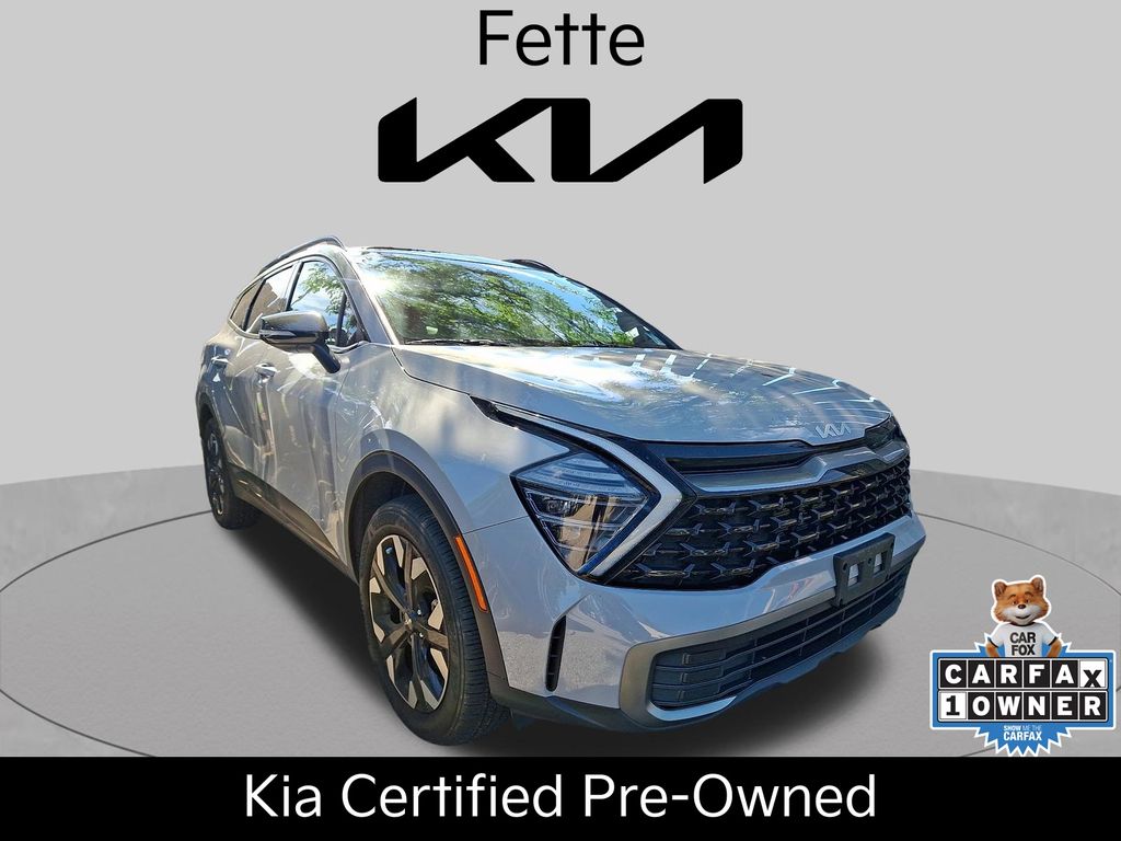 Wolf Gray 2024 Kia Sportage SUV / Crossover All-Wheel Drive 8-Speed Automatic