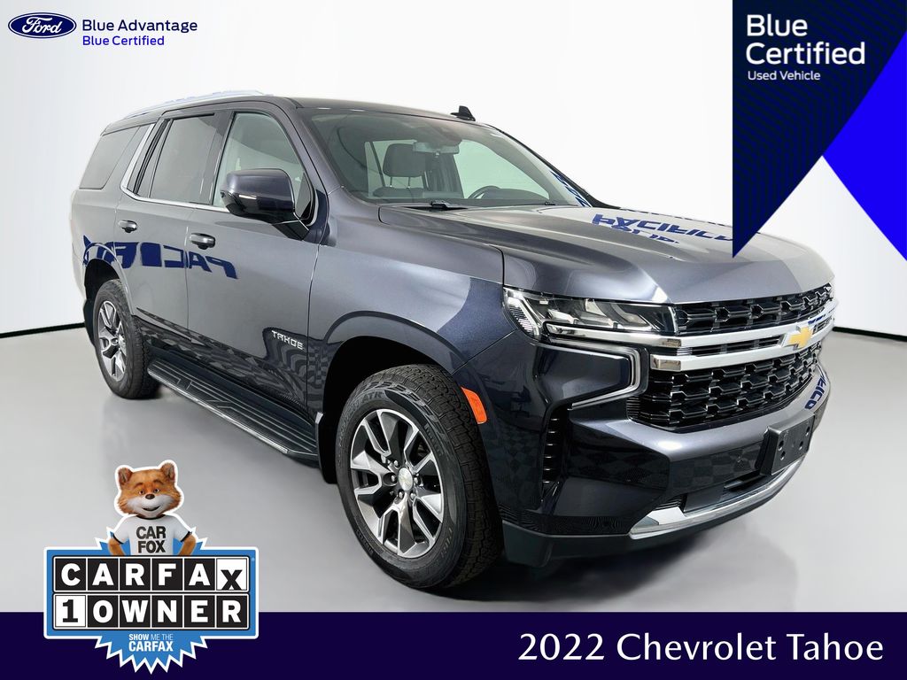 Dark Ash Metallic 2022 Chevrolet Tahoe SUV / Crossover Four-Wheel Drive 