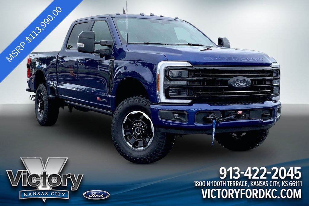 Argon Blue Metallic 2026 Ford F-350 Super Duty Pickup Truck Four-Wheel Drive Automatic