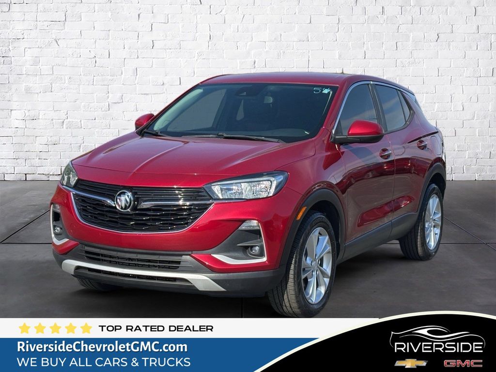 Chili Red Metallic 2020 Buick Encore GX Preferred FWD SUV / Crossover Front-Wheel Drive Continuously Variable Transmission