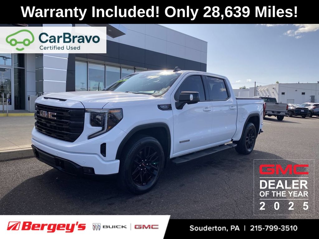 Summit White 2024 GMC Sierra 1500 Pickup Truck Four-Wheel Drive Automatic
