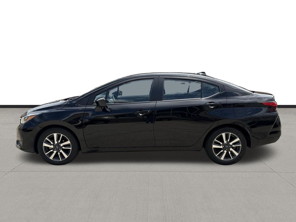 2025 Nissan Versa 1.6 SV Black at Baytown Hyundai
