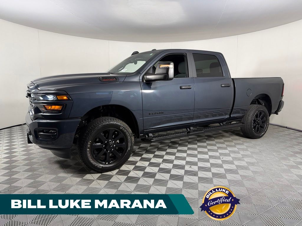 Forged Blue Metallic 2025 RAM 2500 Pickup Truck Four-Wheel Drive 8-Speed Automatic