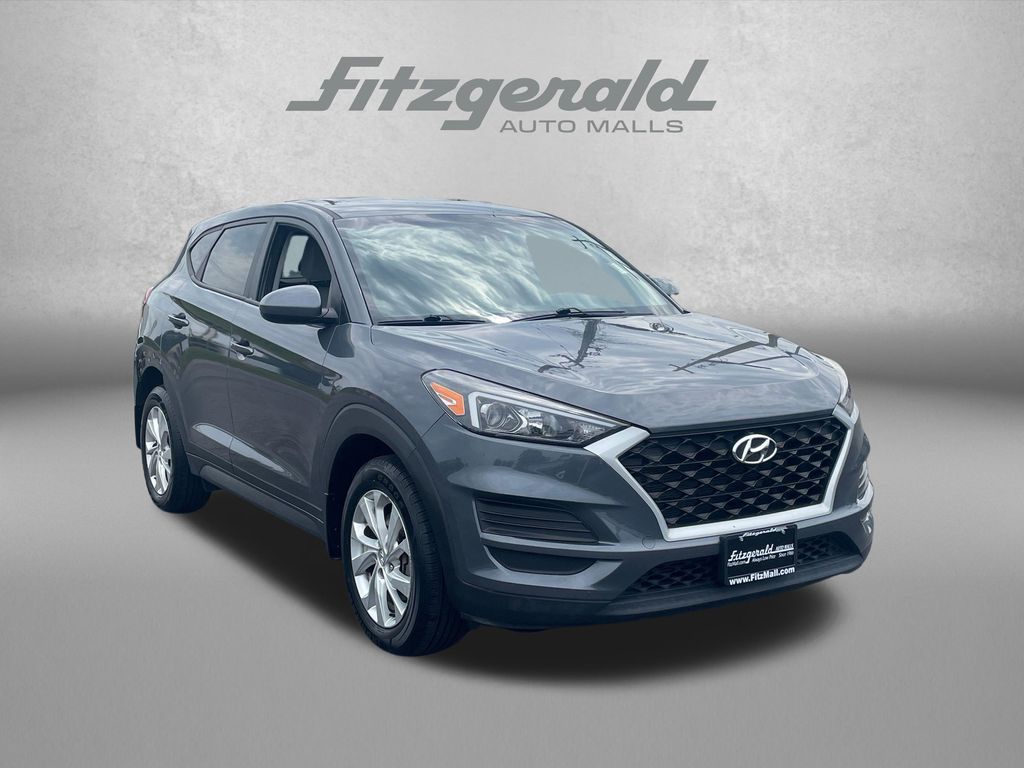 Coliseum Gray 2019 Hyundai Tucson SUV / Crossover All-Wheel Drive 6-Speed Automatic