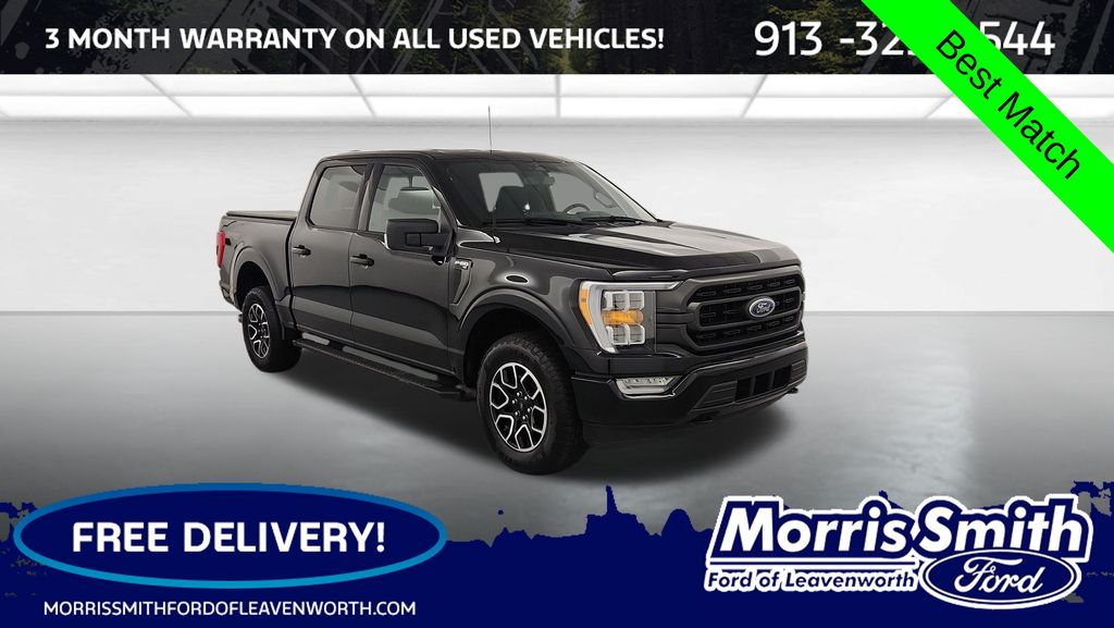 Agate Black Metallic 2023 Ford F-150 Pickup Truck Four-Wheel Drive Automatic
