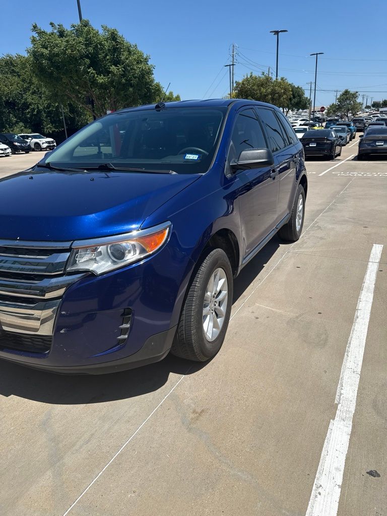 Blue Metallic 2013 Ford Edge SUV / Crossover Front-Wheel Drive 6-Speed Automatic