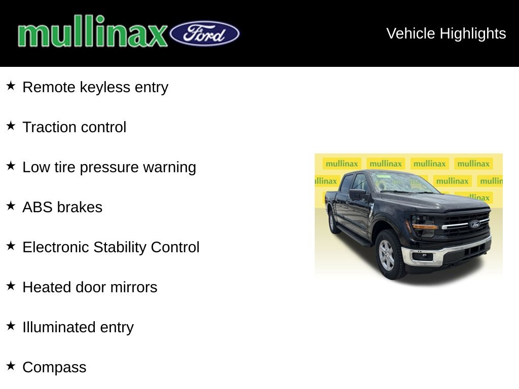 New 2026 Black Ford XLT image 15