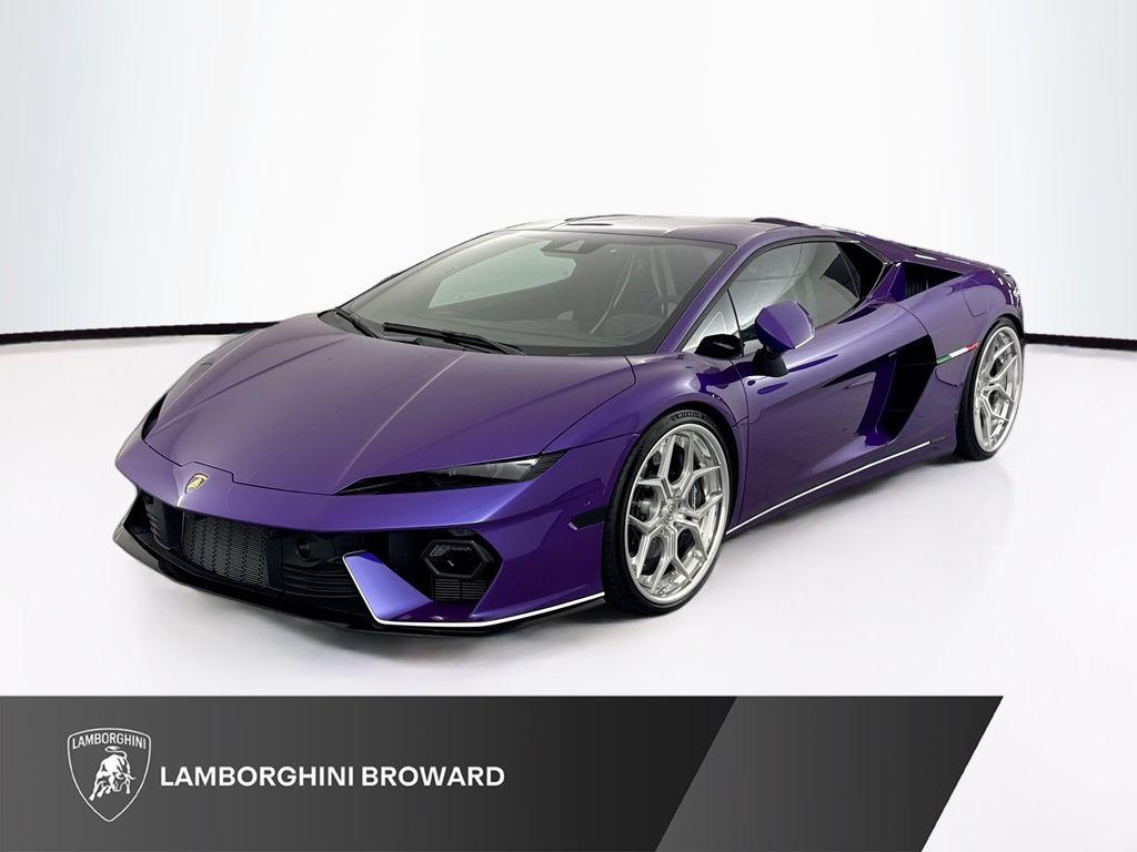 Purple 2026 Lamborghini Temerario AWD Coupe All-Wheel Drive 8-Speed Dual Clutch