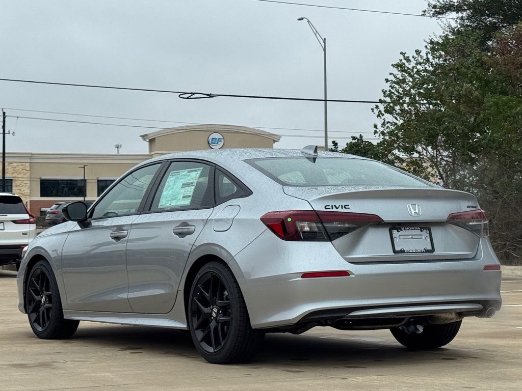 2026 Honda Civic Sport Silver at Community Honda