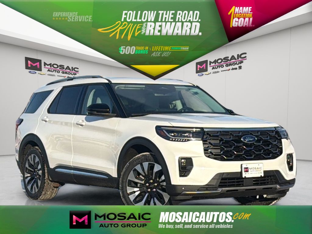 New 2026 Ford Explorer Platinum SUVs