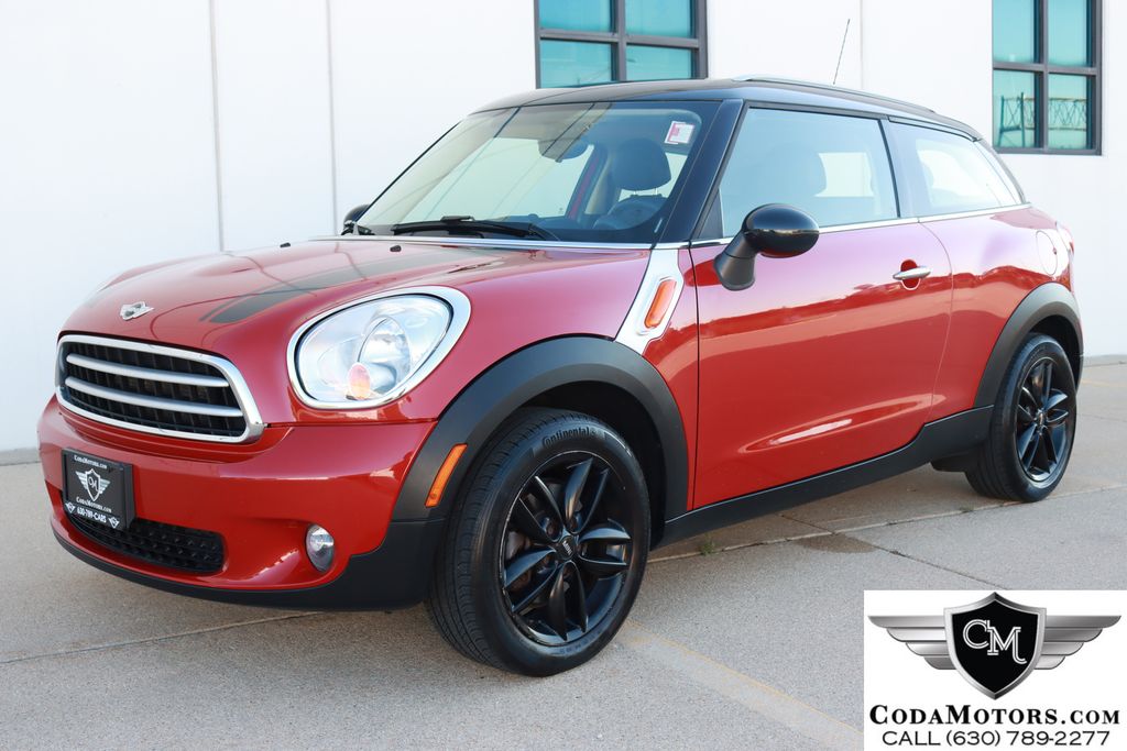 Blazing Red 2014 MINI Cooper Paceman Hatchback Front-Wheel Drive 6-Speed Automatic