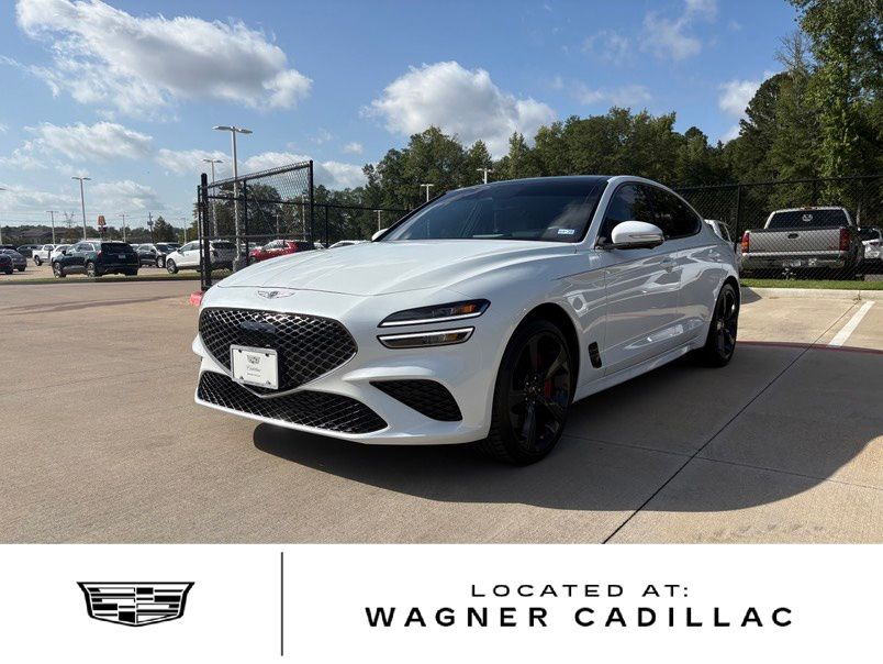 Uyuni White 2026 Genesis G70 Sedan Rear-Wheel Drive 8-Speed Automatic