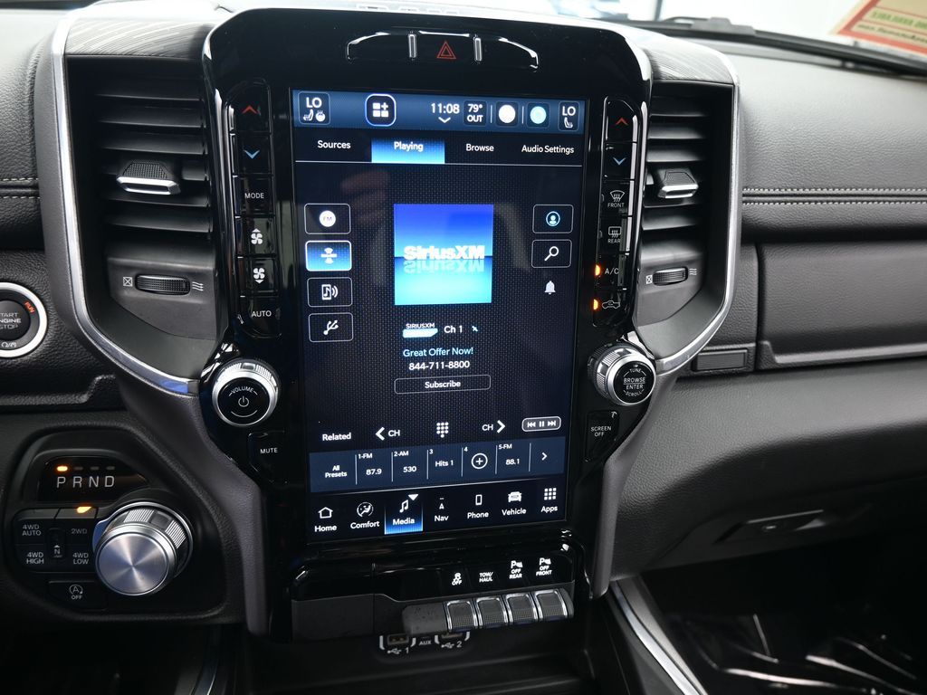 Used 2023 Diamond Black Crystal Pearlcoat Ram Laramie image 25