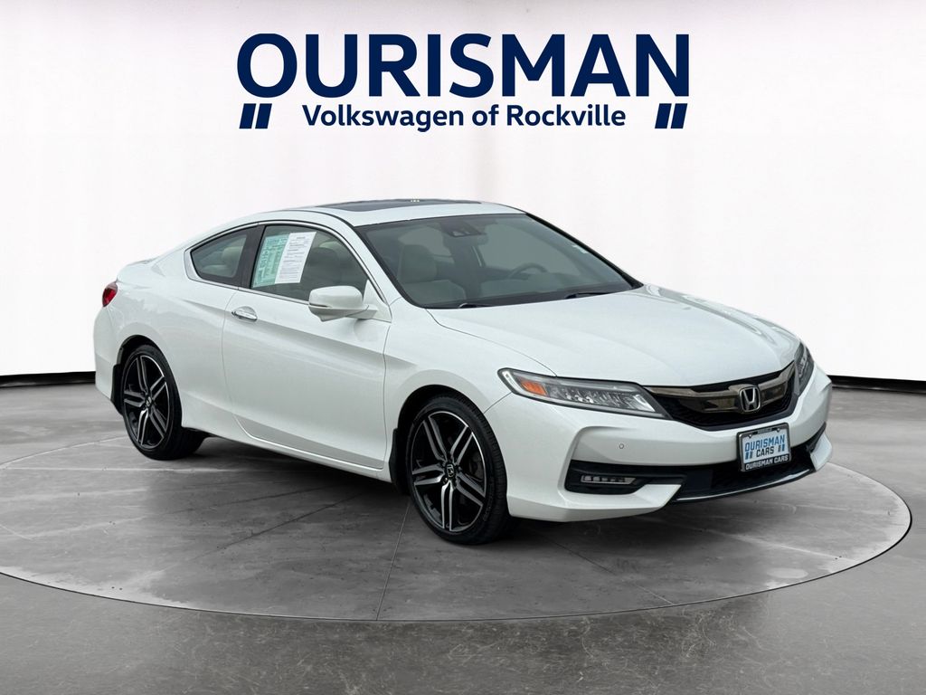 White Orchid Pearl 2016 Honda Accord Coupe Coupe Front-Wheel Drive 6-Speed Automatic