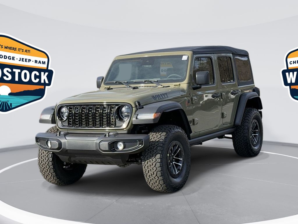 New 2025 Jeep Wrangler Willys 4D Sport Utility in #J517257 | Gettel  Automotive, image size:1024x768