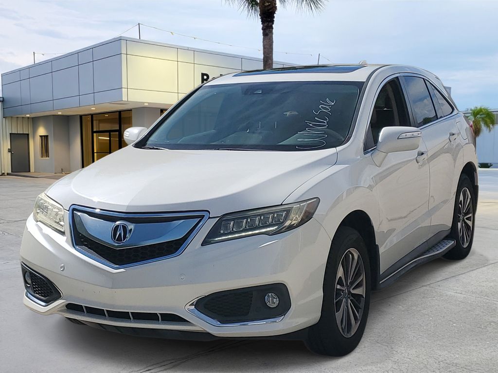 White 2017 Acura RDX SUV / Crossover Front-Wheel Drive 6-Speed Automatic
