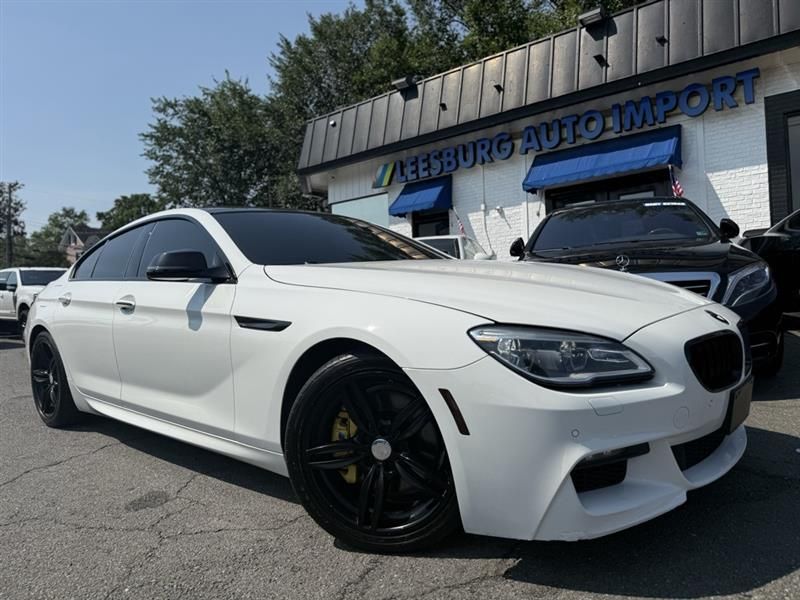 Alpine White 2016 BMW 6 Series 640i xDrive Gran Coupe AWD Sedan All-Wheel Drive 8-Speed Automatic