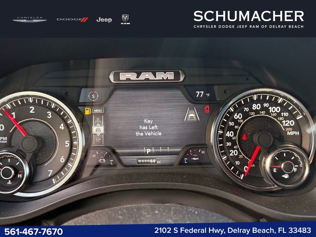new 2025 Ram 1500 car, priced at $49,740