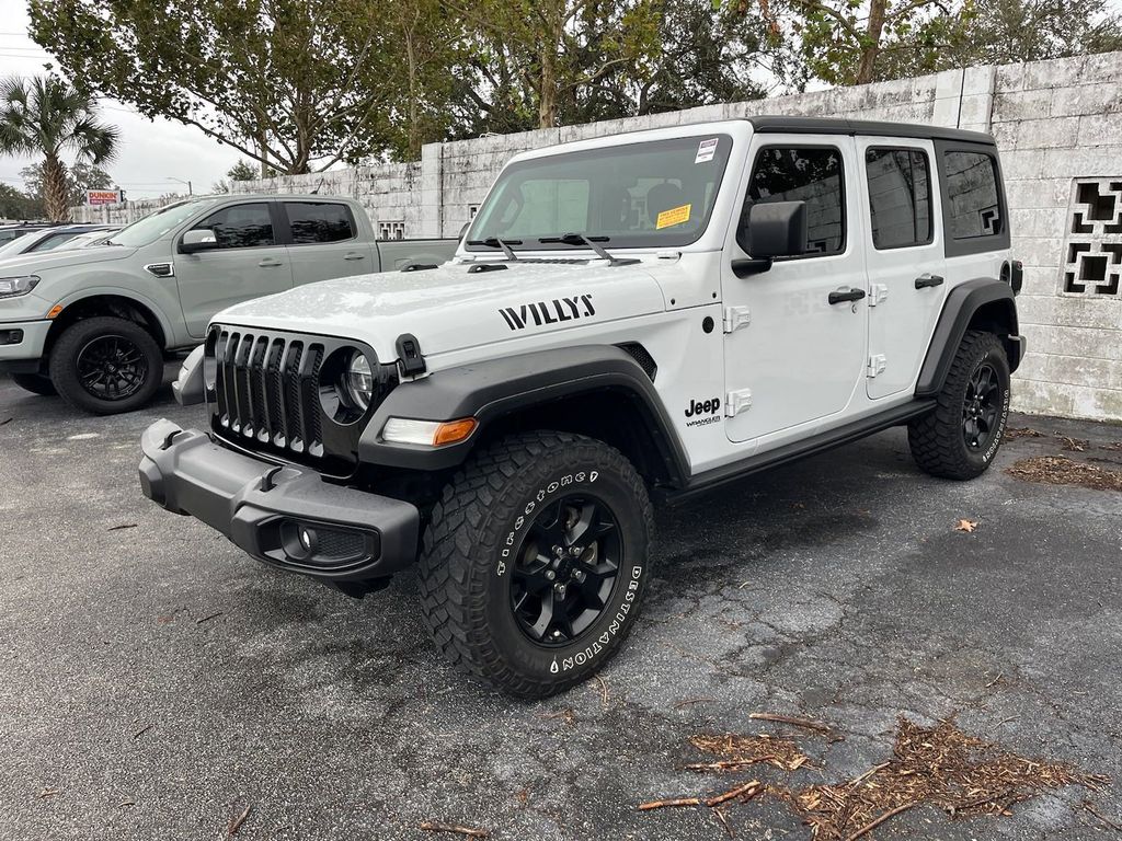 2021 Jeep Wrangler Unlimited Willys 9