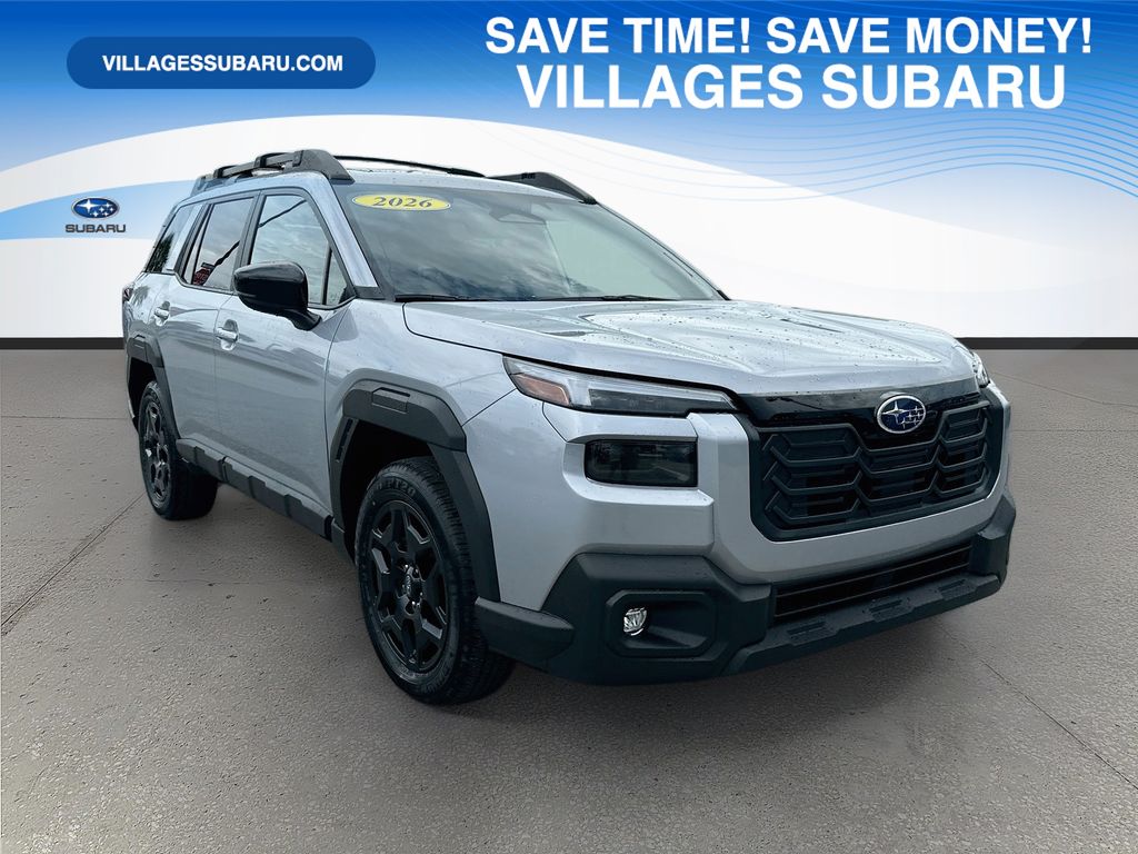 Silver Metallic 2026 Subaru Outback SUV / Crossover All-Wheel Drive Continuously Variable Transmission