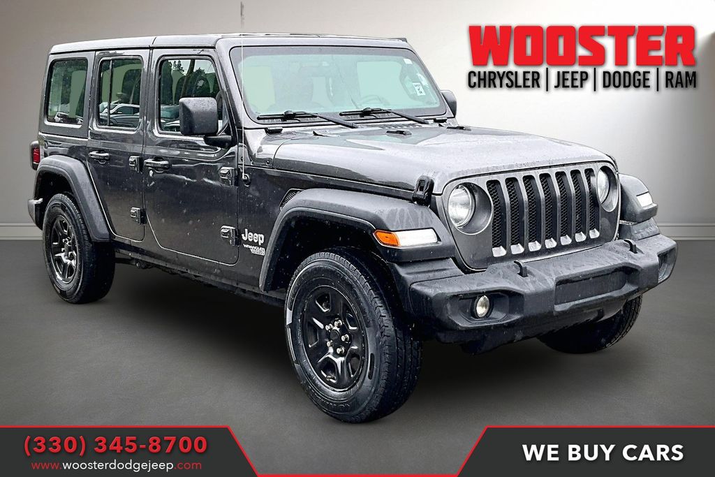 Gray (Granite Crystal Metallic Clearcoat) 2020 Jeep Wrangler SUV / Crossover Four-Wheel Drive 8-Speed Automatic