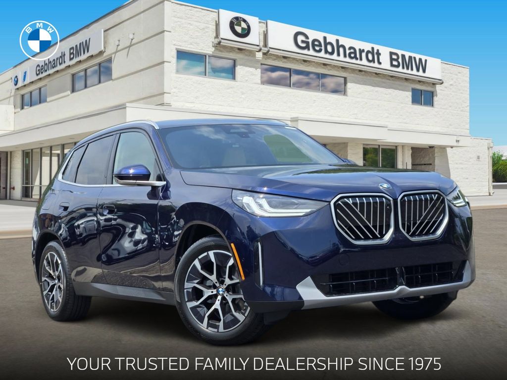 Tanzanite Blue II Metallic 2026 BMW X3 SUV / Crossover All-Wheel Drive 8-Speed Automatic