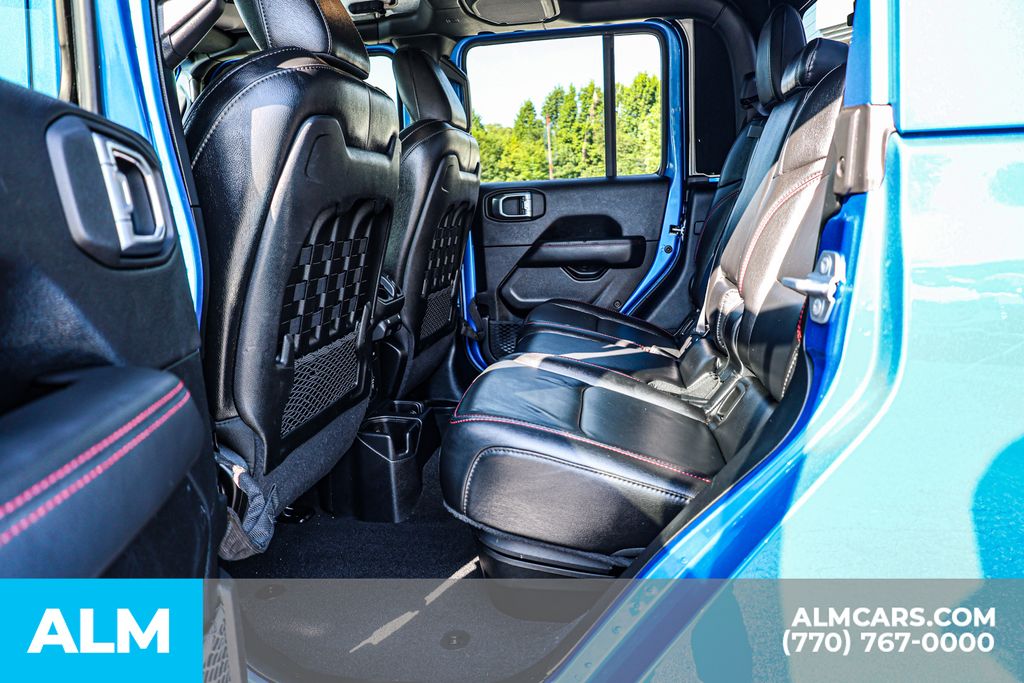 Used 2021 Blue Jeep Rubicon image 18